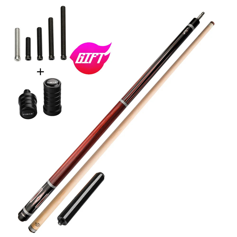 ZOKUE 3 Cushion Billiard Cue Stick With Professional Carom Taper 12mm Tip 142 Cm Libre Cue for Carom Cue
