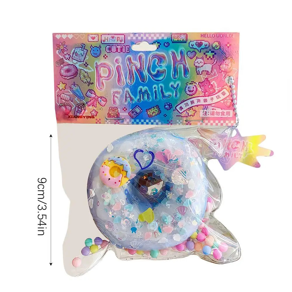 Dessert Squeeze Toy Food Shape Stress Relief Fidget Toys Slow Rising Donuts Funny Pinch Toys Kids Birthday Christmas Gifts