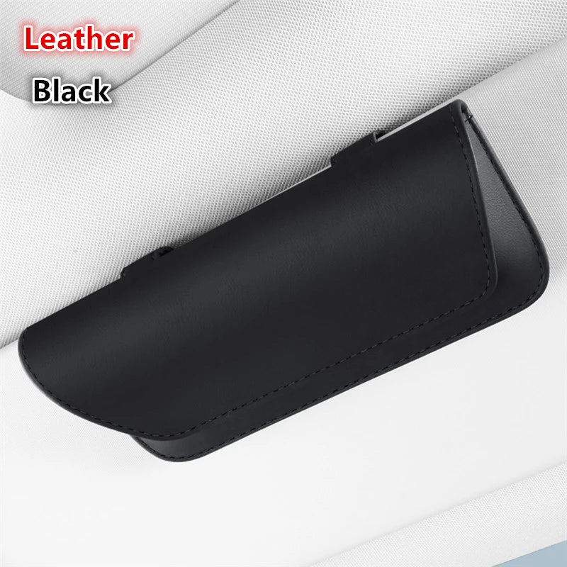 Car Glasses Case Organizer Storage Car Eyeglass Case Glasses Box for Car Sun Visor Organizer Sunglasses for BMW Glasses Case