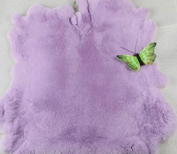 40cm X 24cm High-Quality Rex Rabbit Fur, Rex Rabbit Fur Scarf, Fur Collar, Hand Covered Pocket, Cuffs, Vamp, Kneepad Doll Making