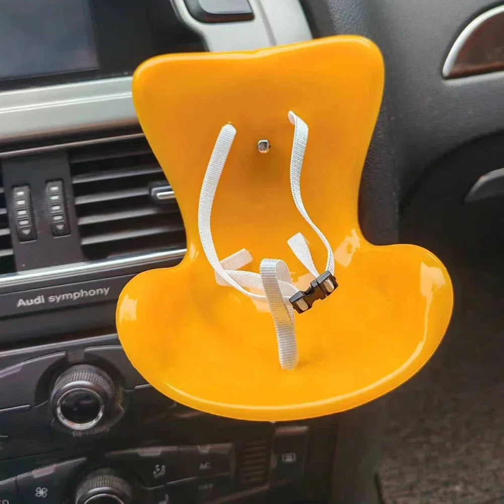 Suitable for 17cm Labubu Cute Doll Cute Car Safety Seat Car Air Outlet Decoration Car Interior Decoration Ornament