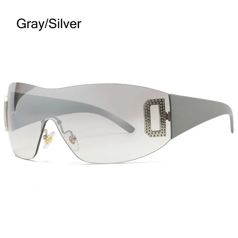Fashion Designer Sunglasses Women 2023 Luxury Trending Y2k Sunglasses Woman Shade Pink Glasses Goggle 2000'S Lentes De Sol Mujer