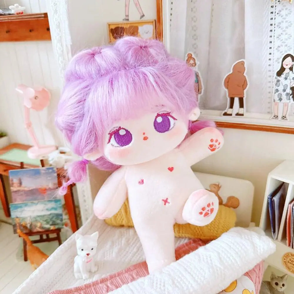 Durable Plush 20cm Cotton Doll Soft Stuffed Can Be Placed in a Shape Plush Doll Cartoon Anime Cute Plush Toy