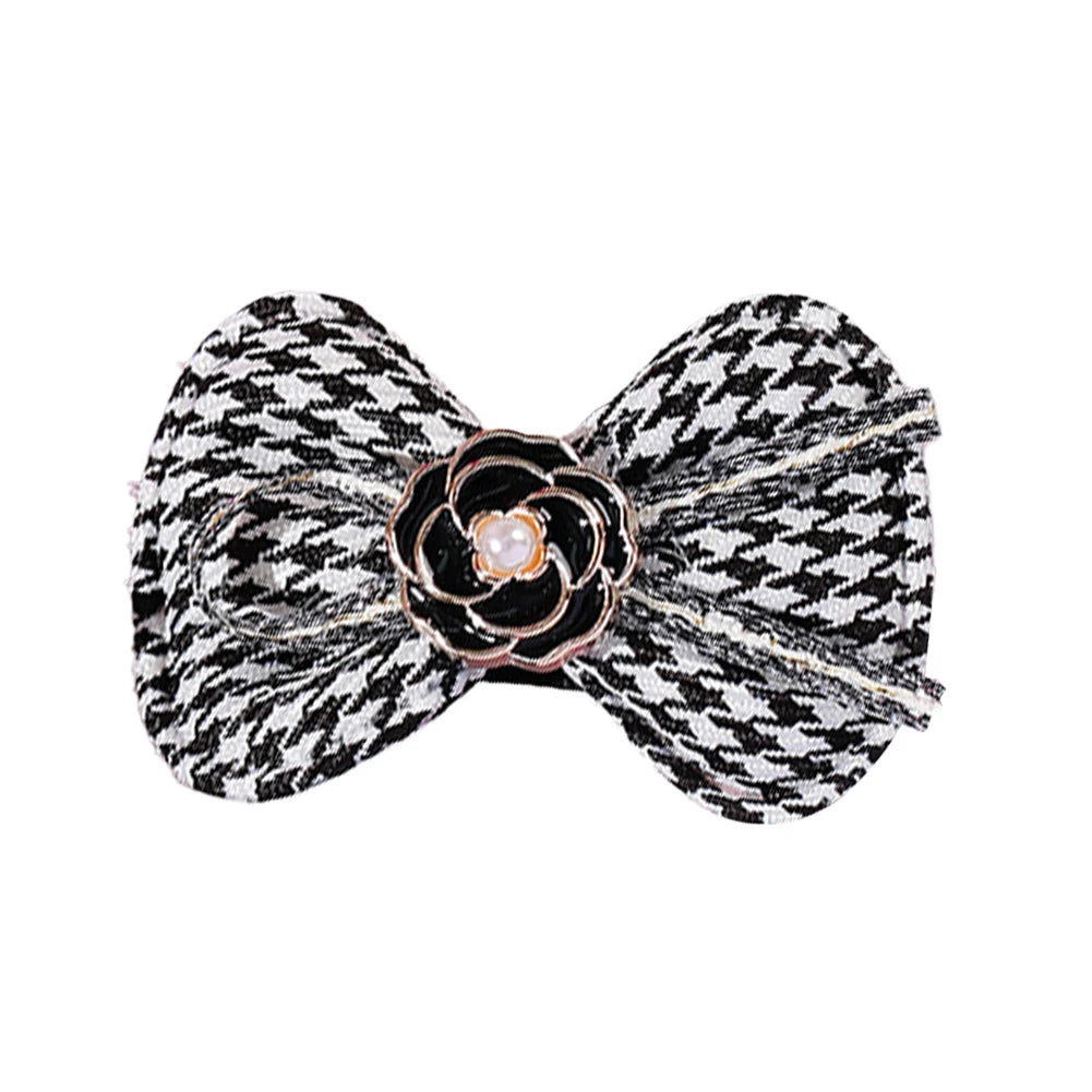 Doll Clothes Outfit Accessories Labubu Clothes Designer Black and White Plaid Dress Set DIY Mini Dolls Clothing Girl Gift