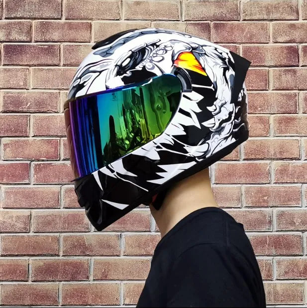 Men Motorcycle Helmet Women Full Face Warm Winter Motor Bike Moto Scooter Motorbike Helmets