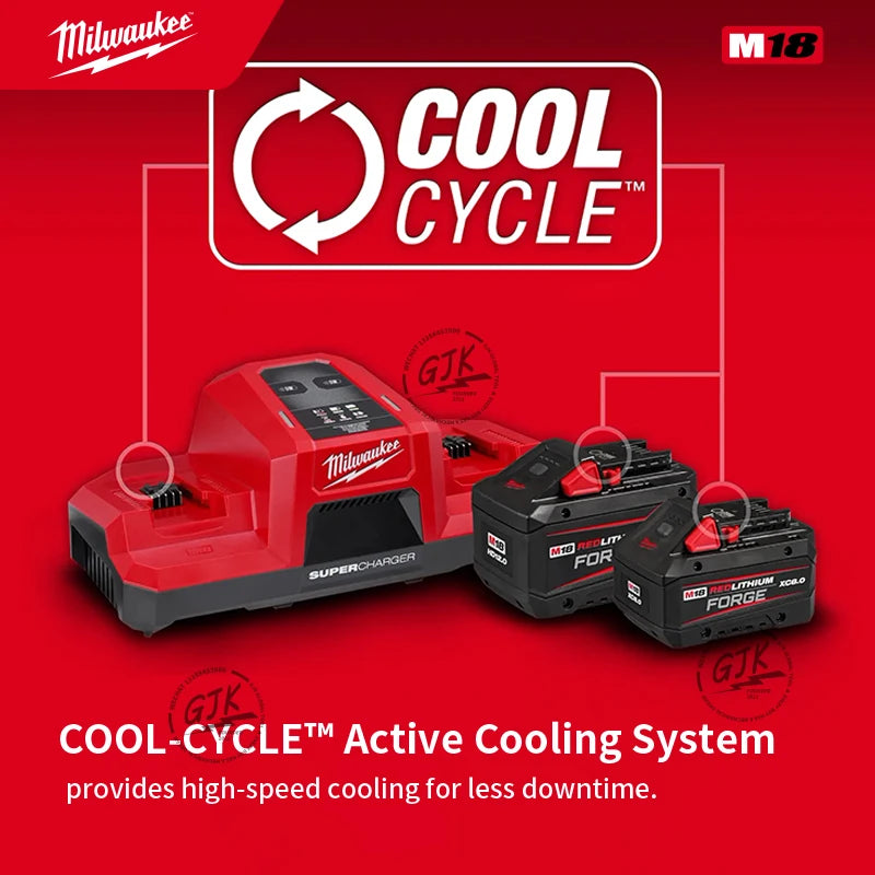 Milwaukee 48-11-1861 48-11-1881 48-11-1813 M18 FB6 M18 FB8 18V Lithium-Ion REDLITHIUM FORGE HD 6.0Ah 8.0Ah 12.0Ah Battery Pack