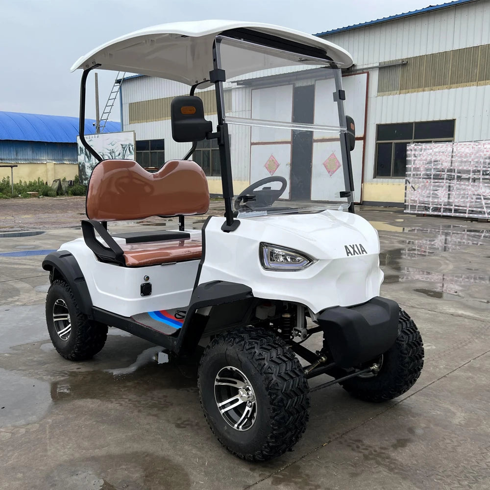 China MMC High Speed 60V 72V Lithium Battery Electric Golf Buggy 4 6 Seats Support Customization Model D Golf Carts
