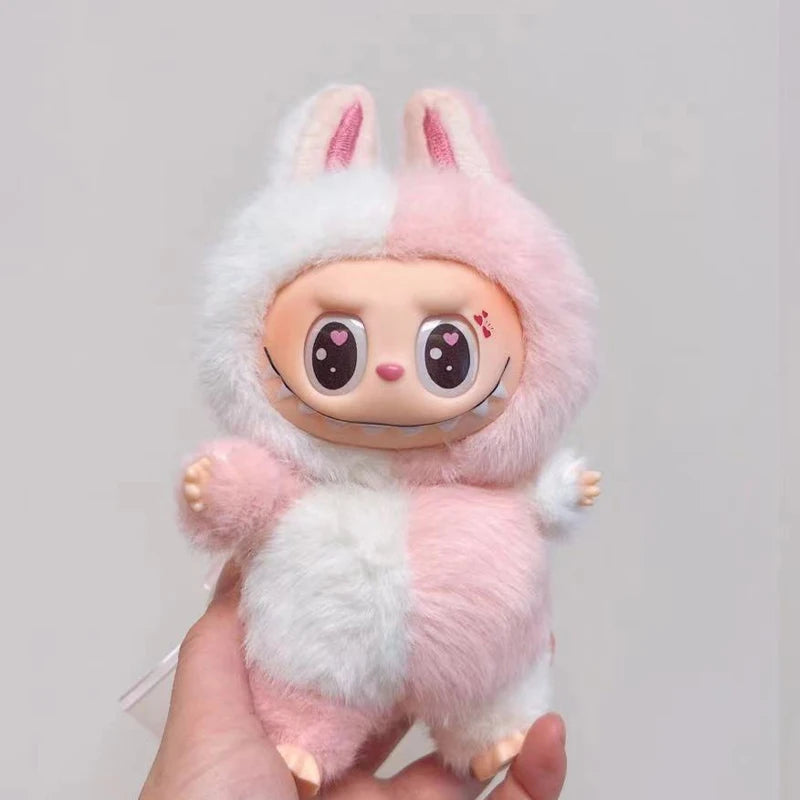 2025 New 38cm Zimomo Labubu Creative Change Doll Diy Figure Vinyl Doll Model Toy 1:1 Replica Toy Birthday Gifts Send to Friends