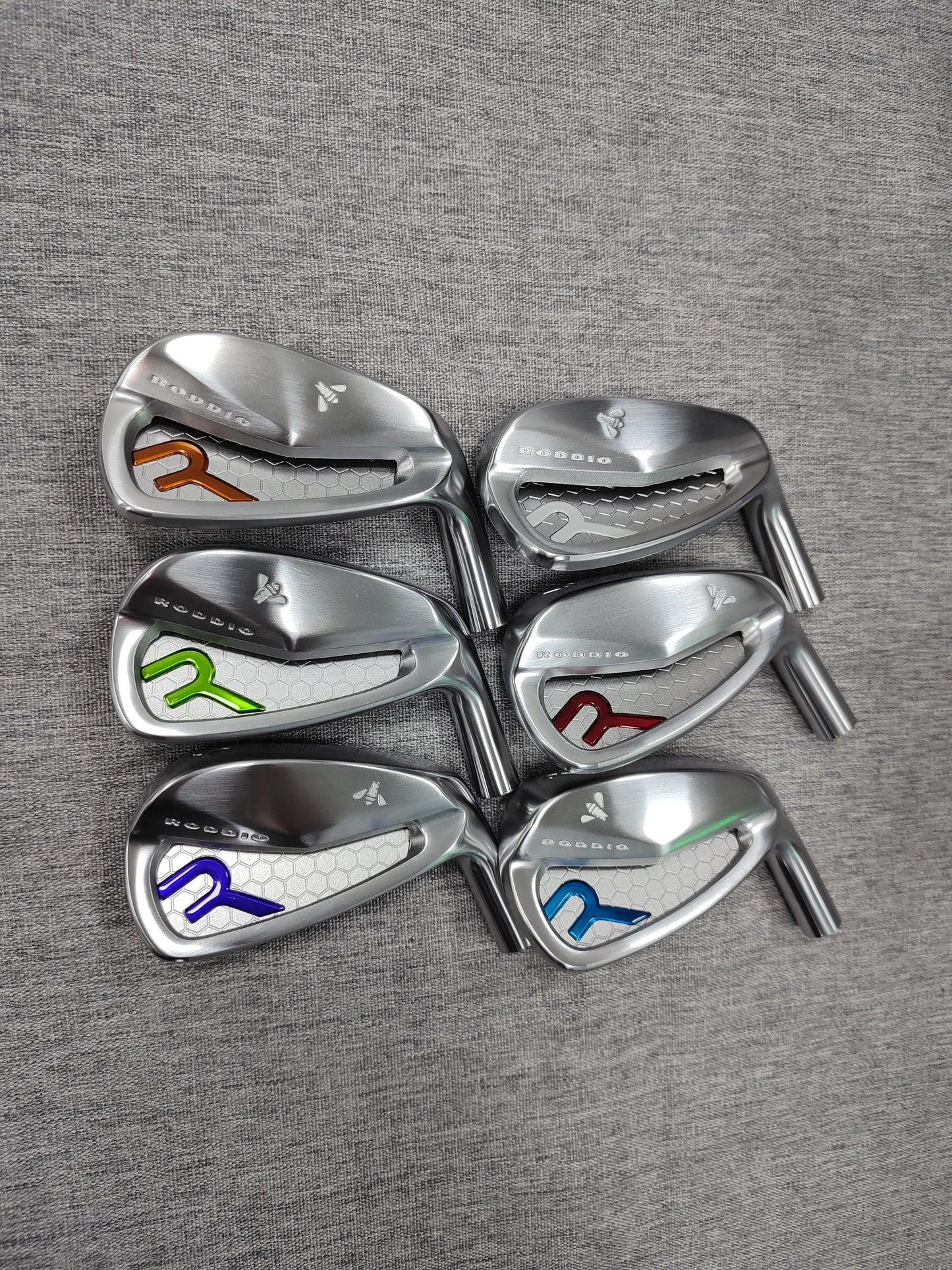 Tianwell Golf Irons Set PC Silver FORGED Soft Iron Golf Clubs 5- P 6pcs Head Ferrules as Gift
