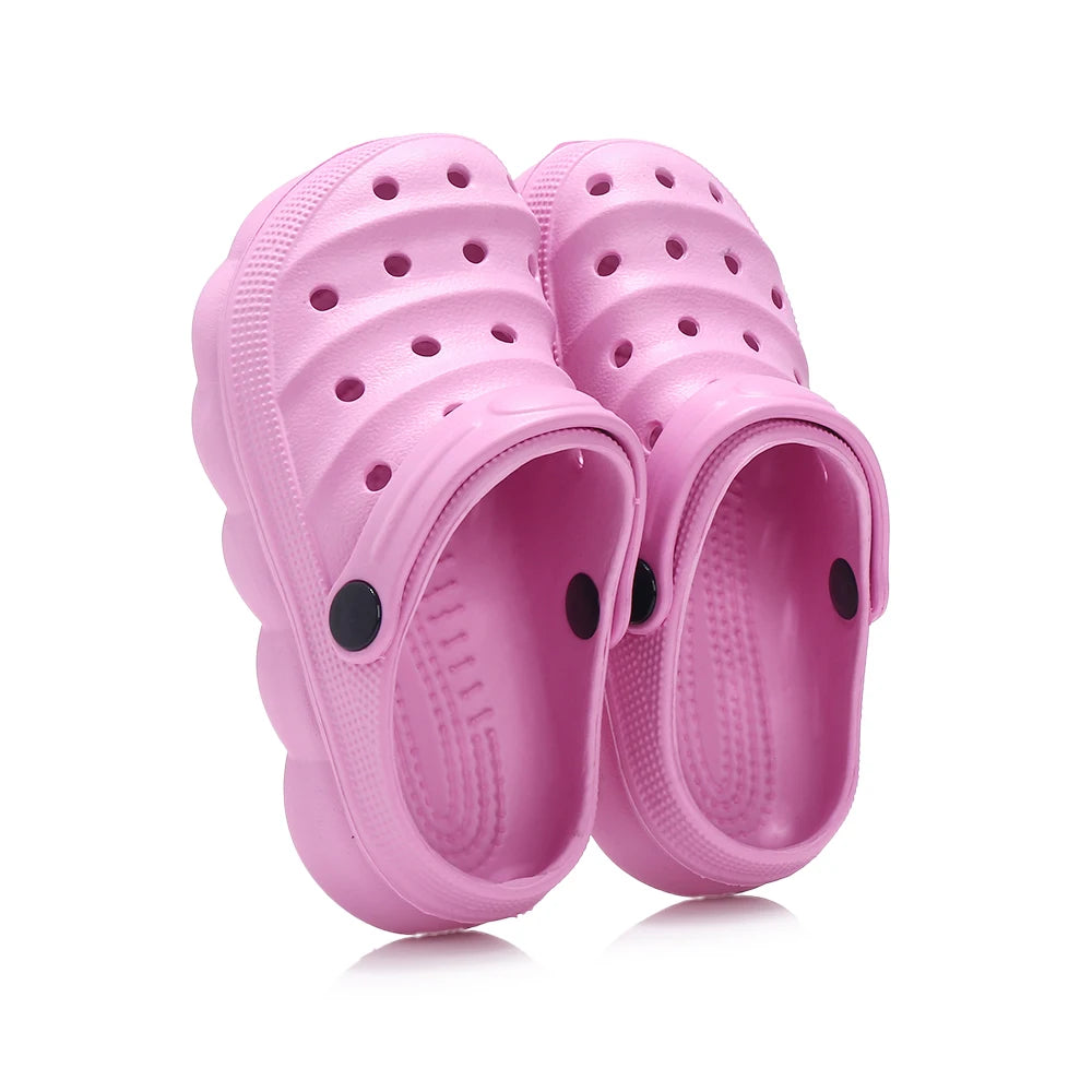 New Child Waterproof Slippers Summer Outdoor Women Slides Soft Sole Garden Shoes Indoor Classic Nursing Clogs Sandals Slide