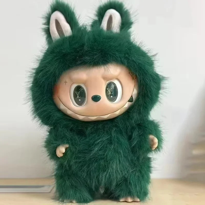 2025 New 38cm Zimomo Labubu Creative Change Doll Diy Figure Vinyl Doll Model Toy 1:1 Replica Toy Birthday Gifts Send to Friends