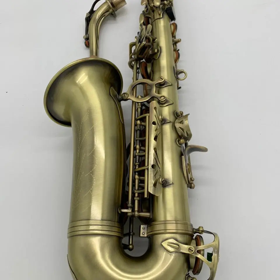 Best Quality France Brand R54 Model Musical Instrument Saxophone E Flat Alto Saxophone 54 Antique Copper Sax Alto Mouthpieces