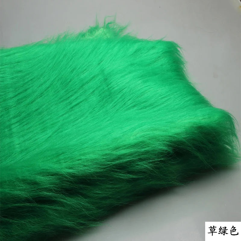 4 Kinds of Purple 12cm Long Pile Fur Faux Fur Fabric Soft Plush Faux Fur Fabric Sewing DIY Toy Home Background Decoration Cloth
