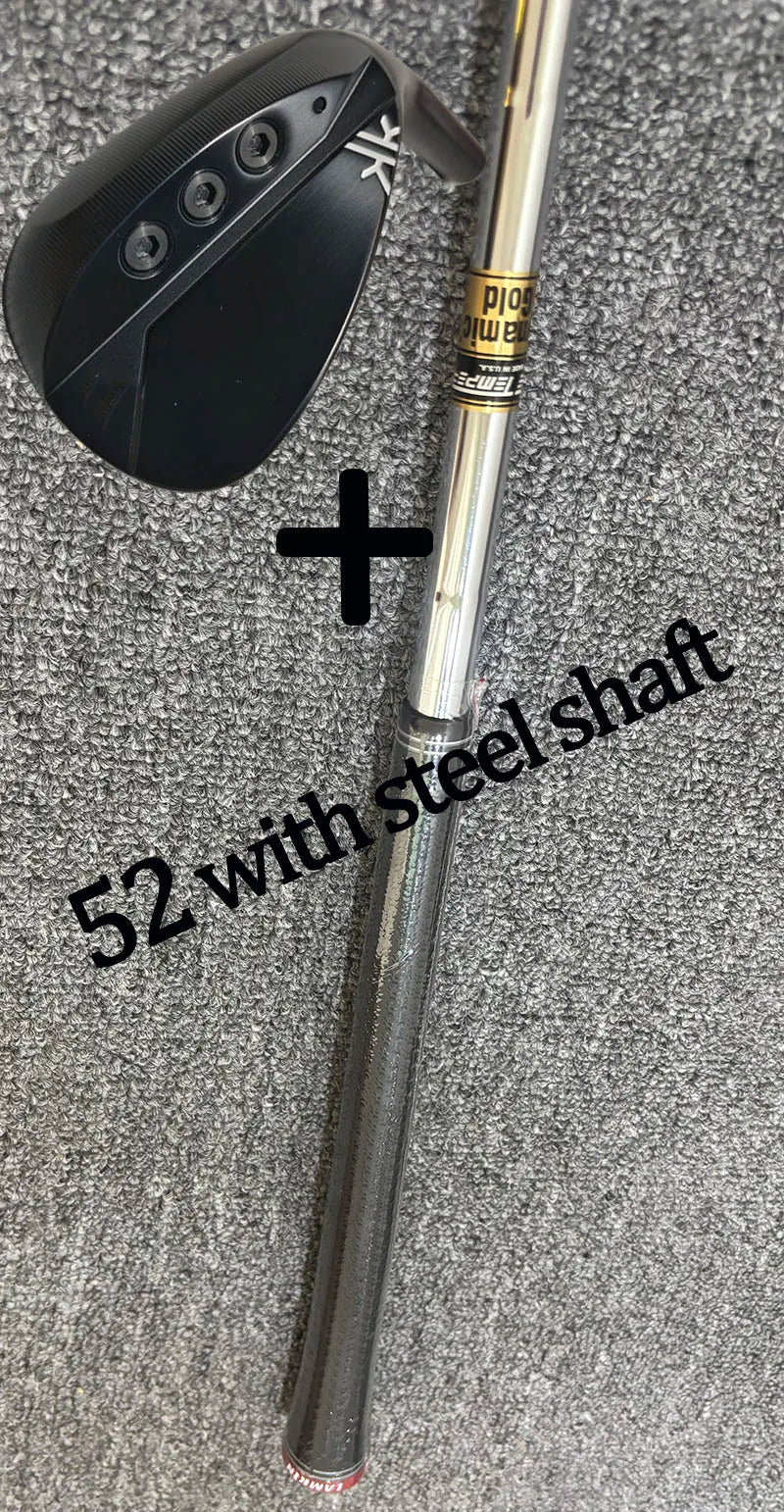 KYOEI Wedges Set 48 52 56 60 Degree Black/Silver Forged Golf Wedge Head Only CNC Milled High-Quality No Shaft KYOEI Golf