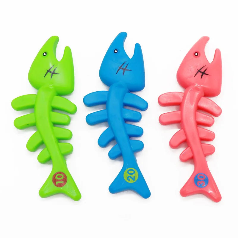 NEW Summer Children Swimming Octopus Pool Diving Toys Water Sports Water Play Toys Diving Stick Gem Underwater Grabbing Toys