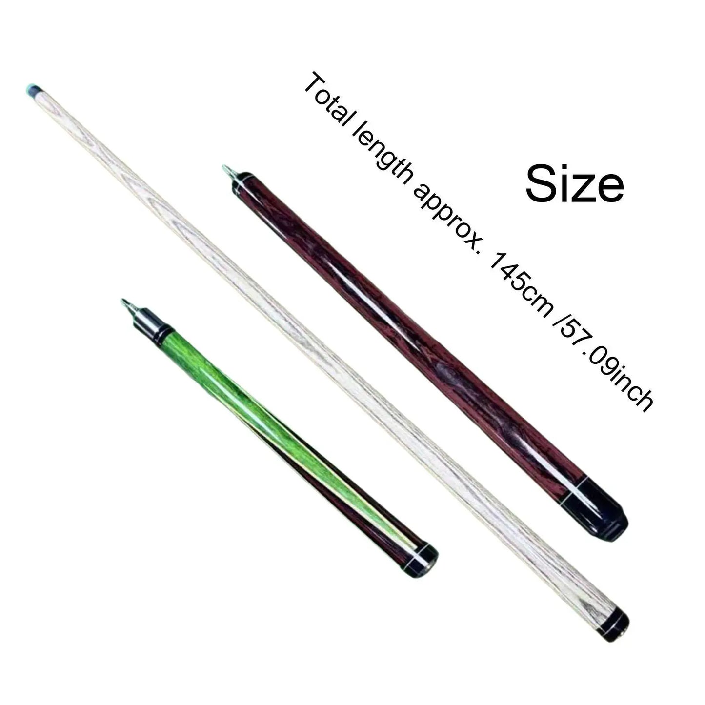 Billiard Pool Cue Stick Split Punch Cue Practice Lightweight Break Jump Cue for Billiard Players Men Women Adults Starters Bars
