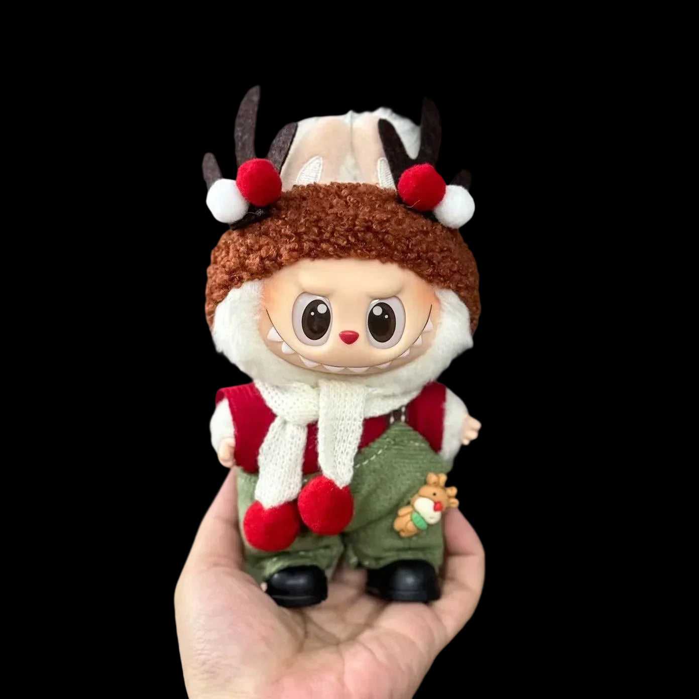 Christmas New Year's Decoration Clothes for Labubu 3.0 V1/V2 Doll Festival Clothing Outfits for Ropa Labubu Doll Accessories