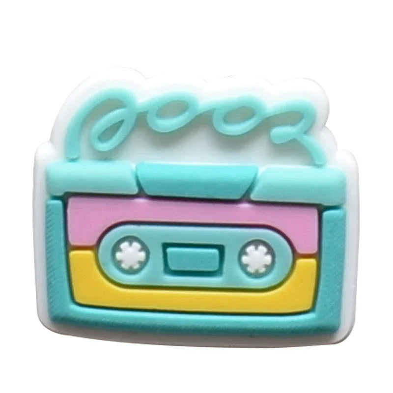Eye Symbol Shoe Charms for Crocs Sandals Women Clogs Pins Shoe Decorations Accessory Men Badges Girls Kids Shoes Accessories