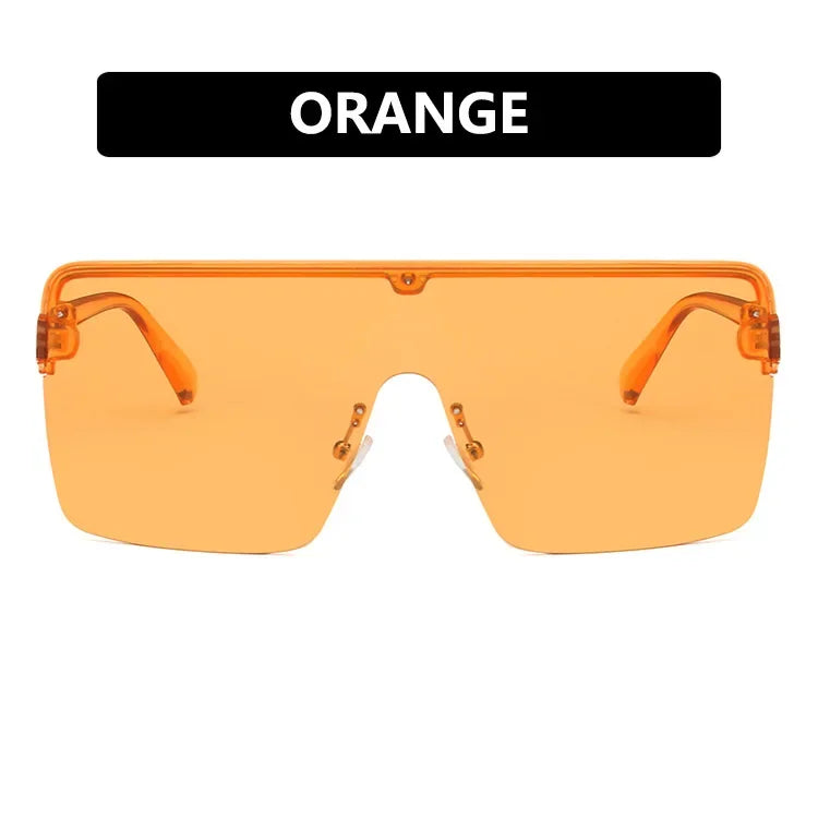 Hot Fashion Brand Designer Sunglasses Women Summer Rimless Square Shades Sun Glasses Eyewear Sunshines Luxury Sunglasses Woman