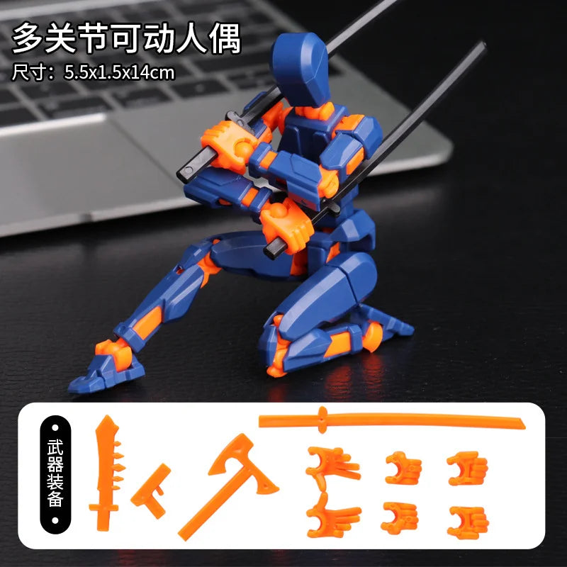 Dummy 13 Lucky Doll 13 Joint Movable 3D Printing Toy Dummy Doll DIY Decompression God