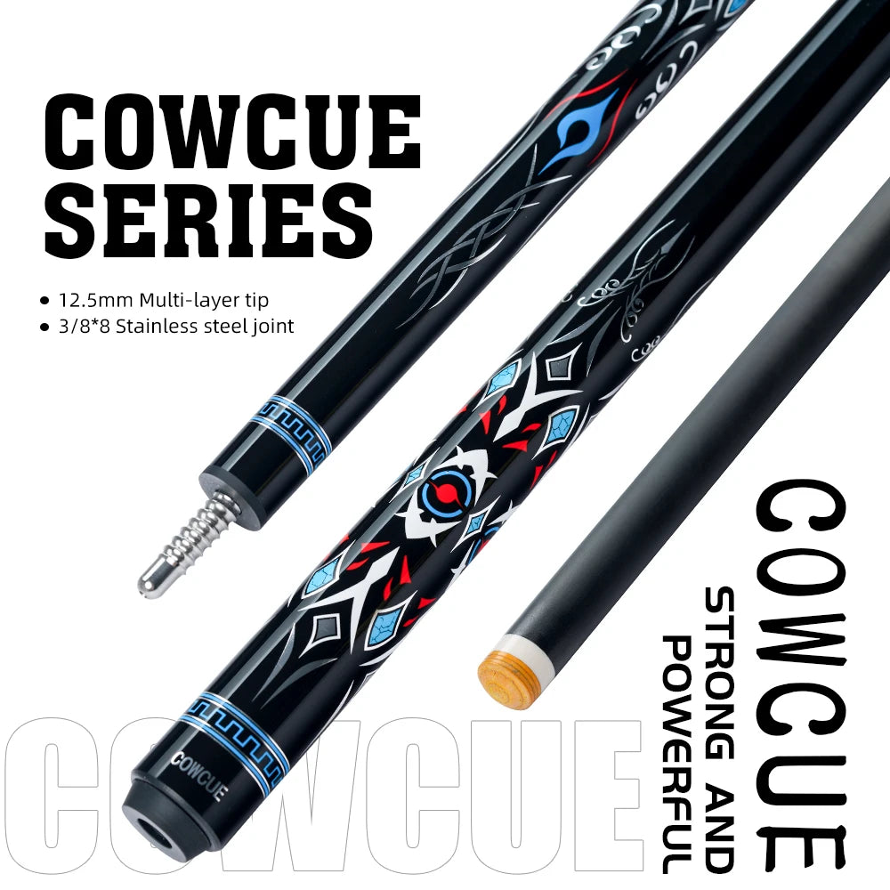 CRICAL Carbon Fiber Pool Cue Stick Billiard Cue Sticks Professional Low Deflection Pool Sticks With 12.5mm Tip and Radial Joint