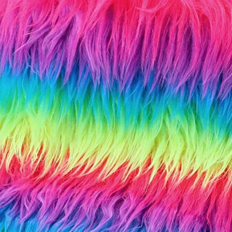 10*10in Artificial Fur Square Fabric Sewing Fabric Beard Hair Toy Doll Handmade DIY Decoration Christmas Halloween Thanksgiving