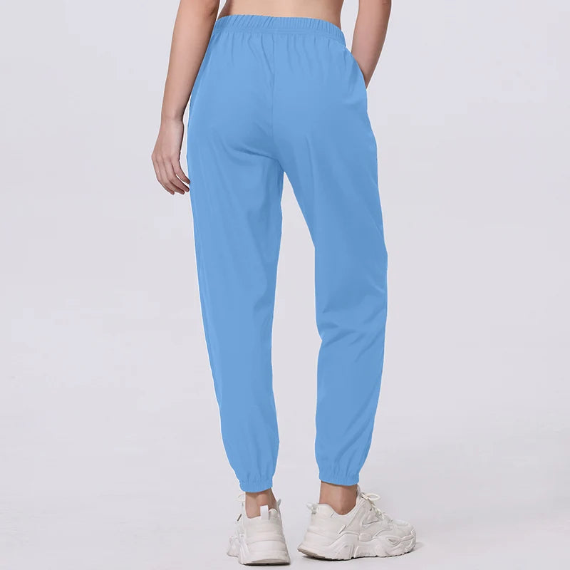 1/2 Piece Women's Casual Sports Pants Black Pocket Pants Running Fitness Slimming Ankle Pants Multi-Size Teen 9 Sub-Library