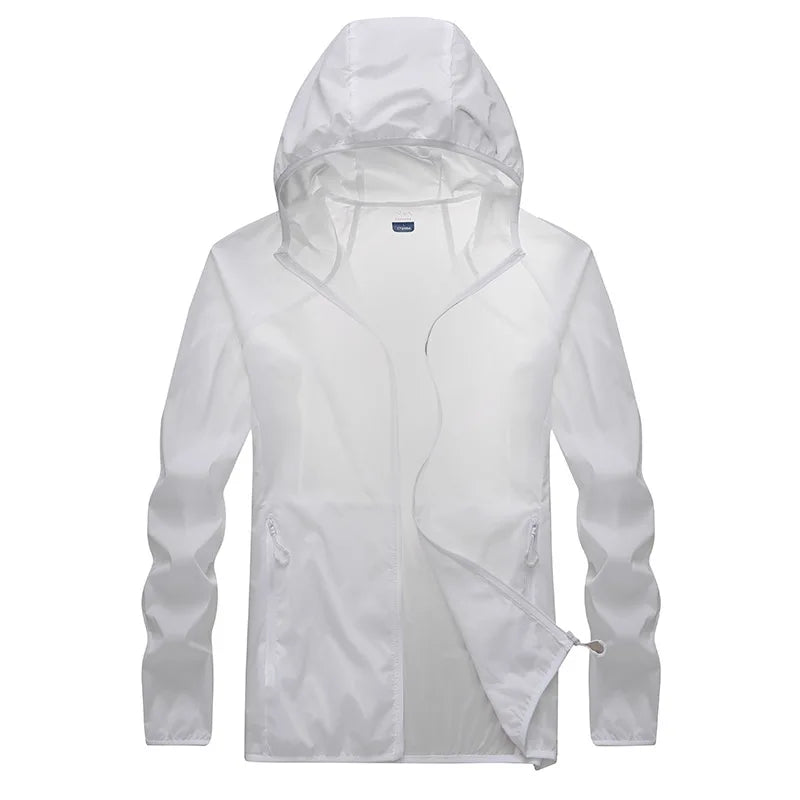 Golf Raincoat Rain Jacket Waterproof Lightweight Quick-Dry UV Sun Protection Breathable Outdoor Sports Men Women Golfing Apparel