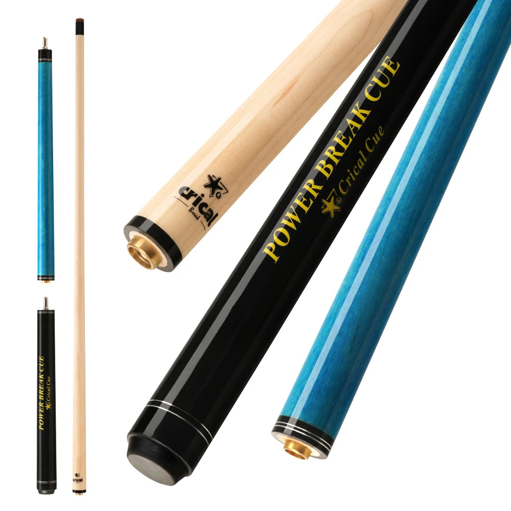 Crical Break Jump Cue With 13mm Tip Professional Maple Shaft 3/8 * 8 Pin Joint Punch Jump Cue for Billiard Pool Cue Stick