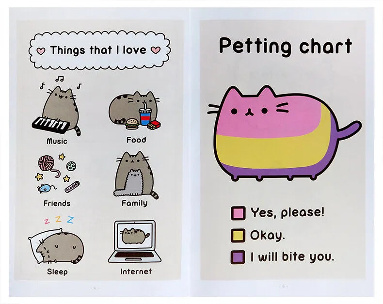 I Am Pusheen the Cat Original English Picture Book for Kids
