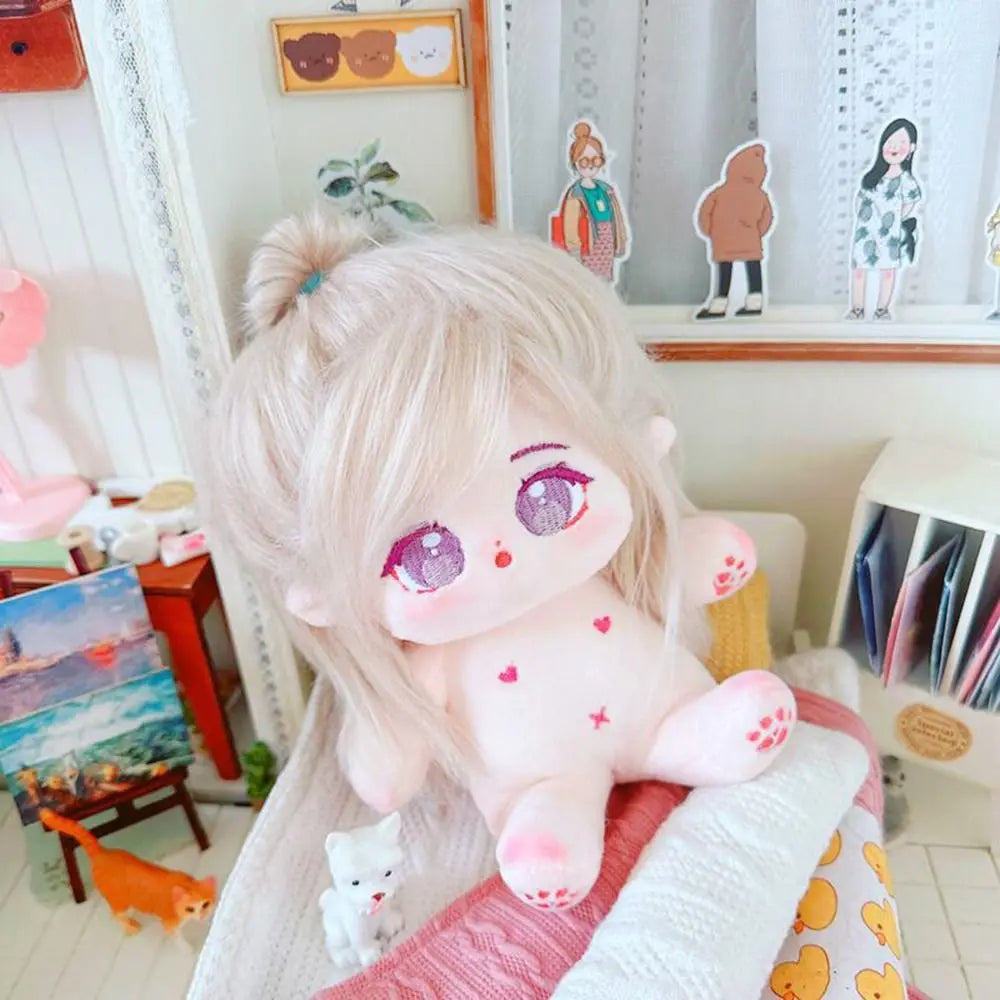 Durable Plush 20cm Cotton Doll Soft Stuffed Can Be Placed in a Shape Plush Doll Cartoon Anime Cute Plush Toy