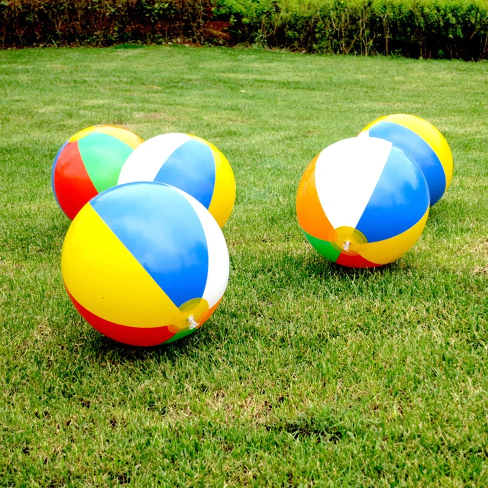 Summer Colorful Inflatable Balloons Outdoor Swimming Pool Play Party Water Game Balloons Beach Sport Ball Fun Toys for Kids