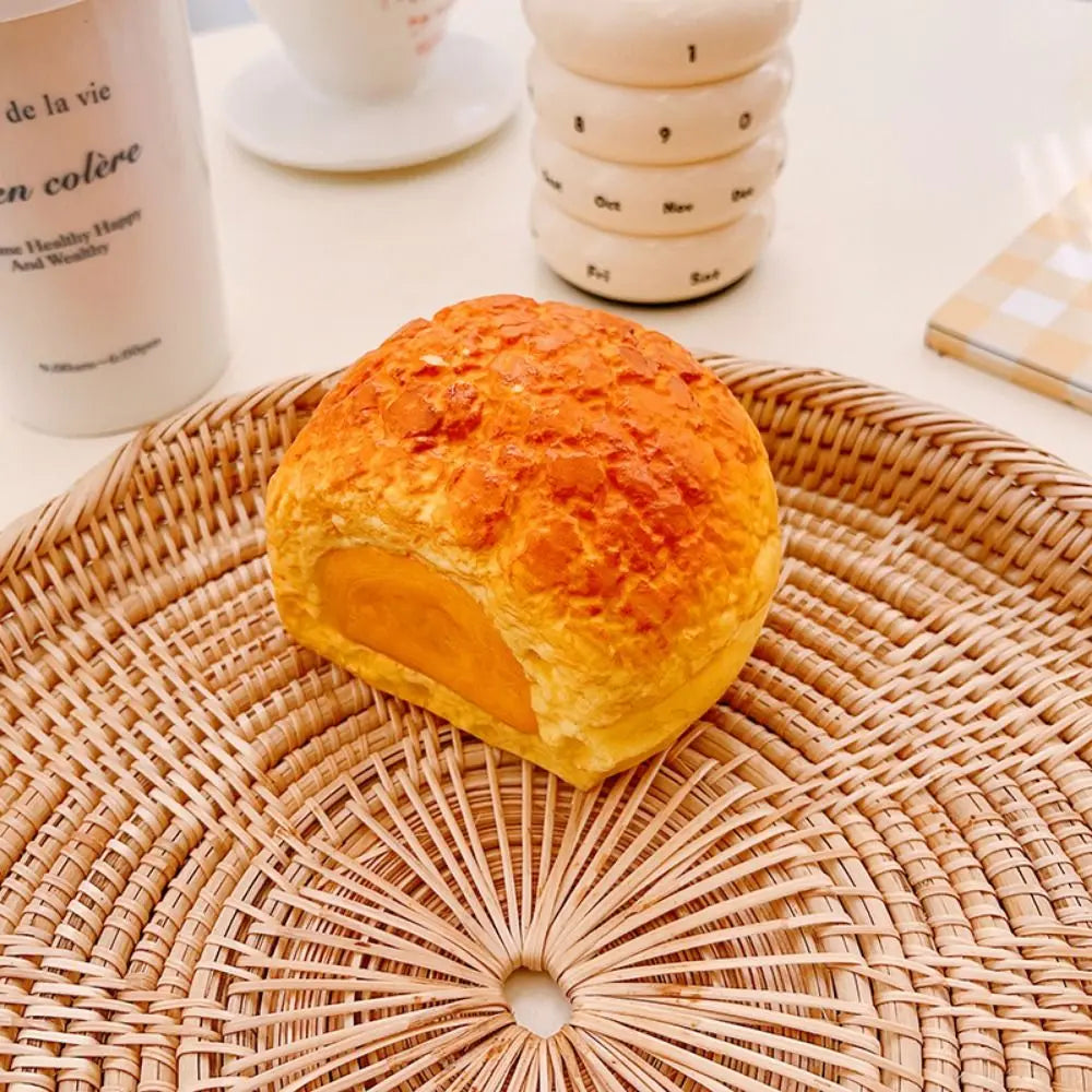 Ins Bread Bread Slow Rebound Toy Donuts Cake Squeeze Dessert Toy Creative Simulation Food Puff Slow Rebound Toy Kids Gift