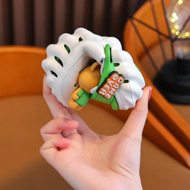 Summer EVA Clogs Kids EVA Sandals Baby Boys Mules Baby Girl Shoes Cartoon Soft Hole Shoes Children's Bach Anti-Slip Garden Shoes