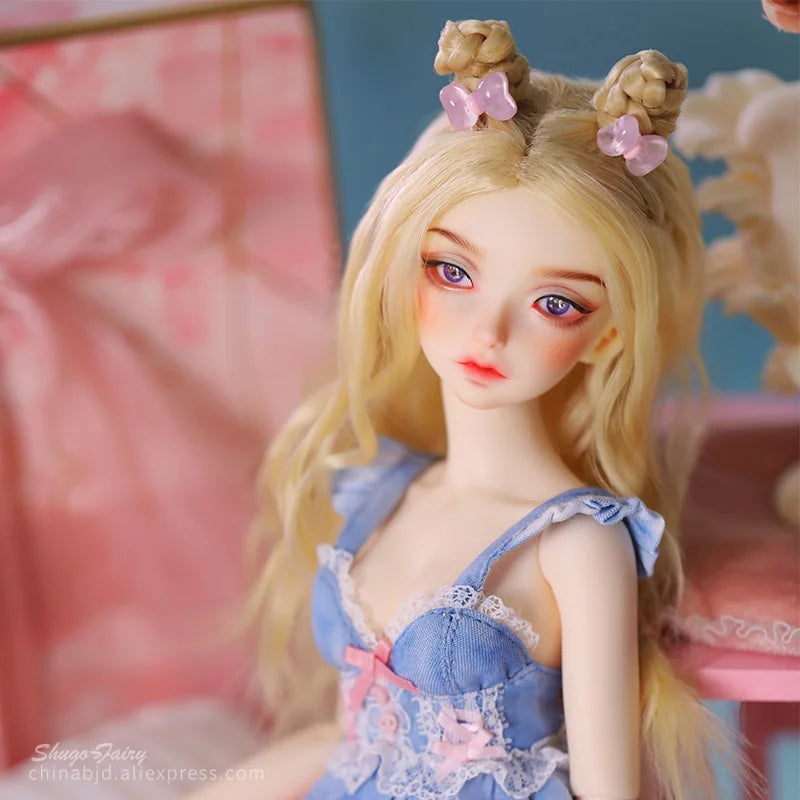 BJD Doll 1/4 Minifee Dina Ran Fairyland Ball Jointed Dolls Blue Pink Candy Girl Art Toy for Children Fairyland Iplehouse
