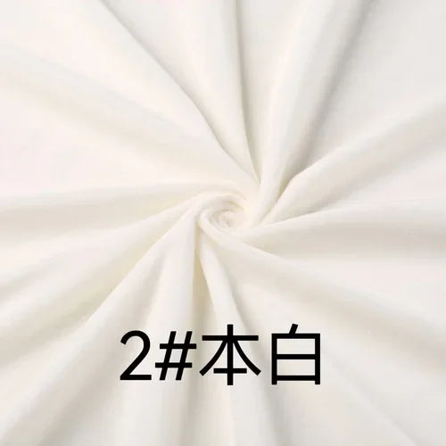 50CM* 50CM Crystal Super Soft Fluff Length 1mm Short Plush Fabric Doll Pillow Cover Blanket Pet Nest Bedding DIY Clothing Fabric