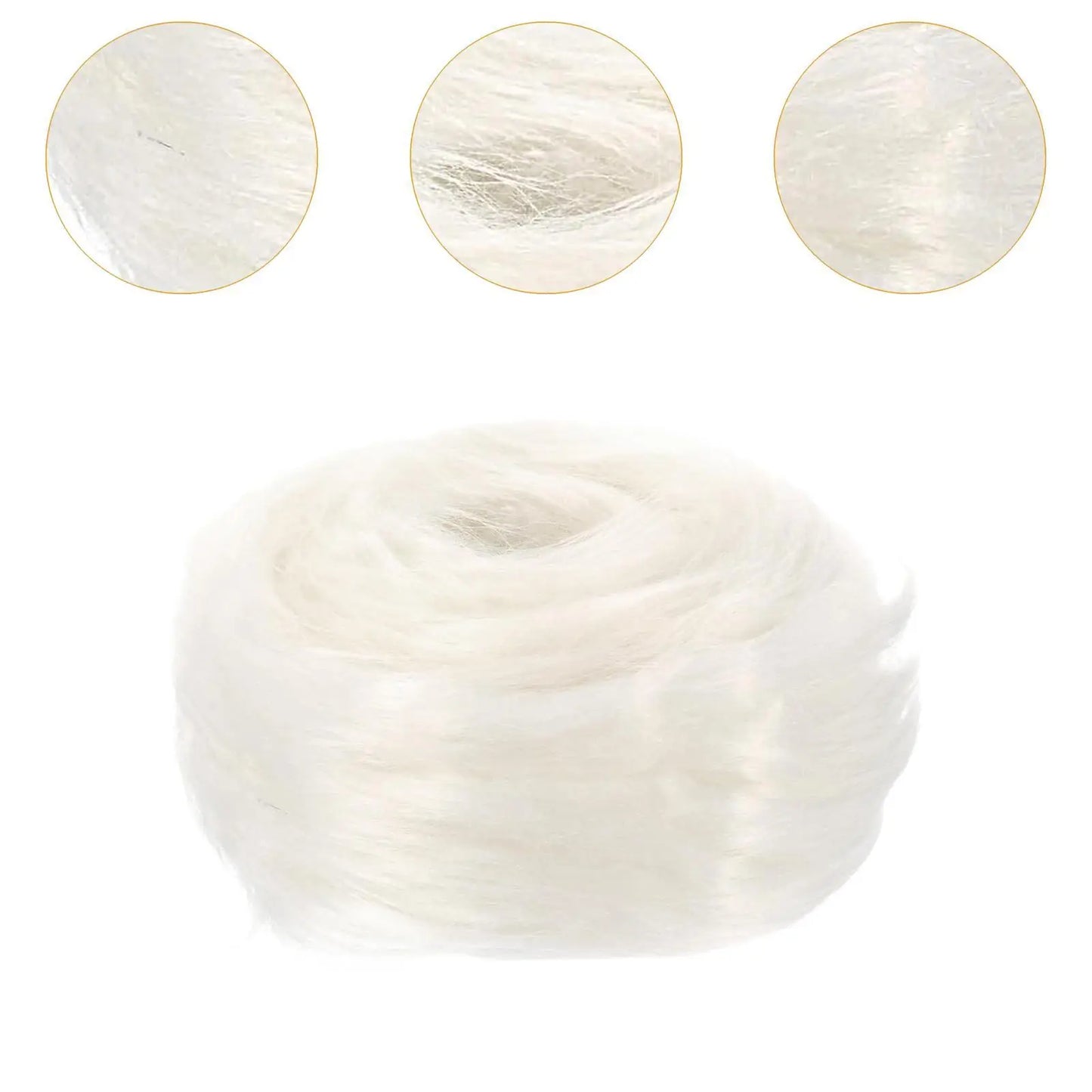 Artificial Fur Fabric Costume for Gnomes Beard Hair Clothing Christmas Tree