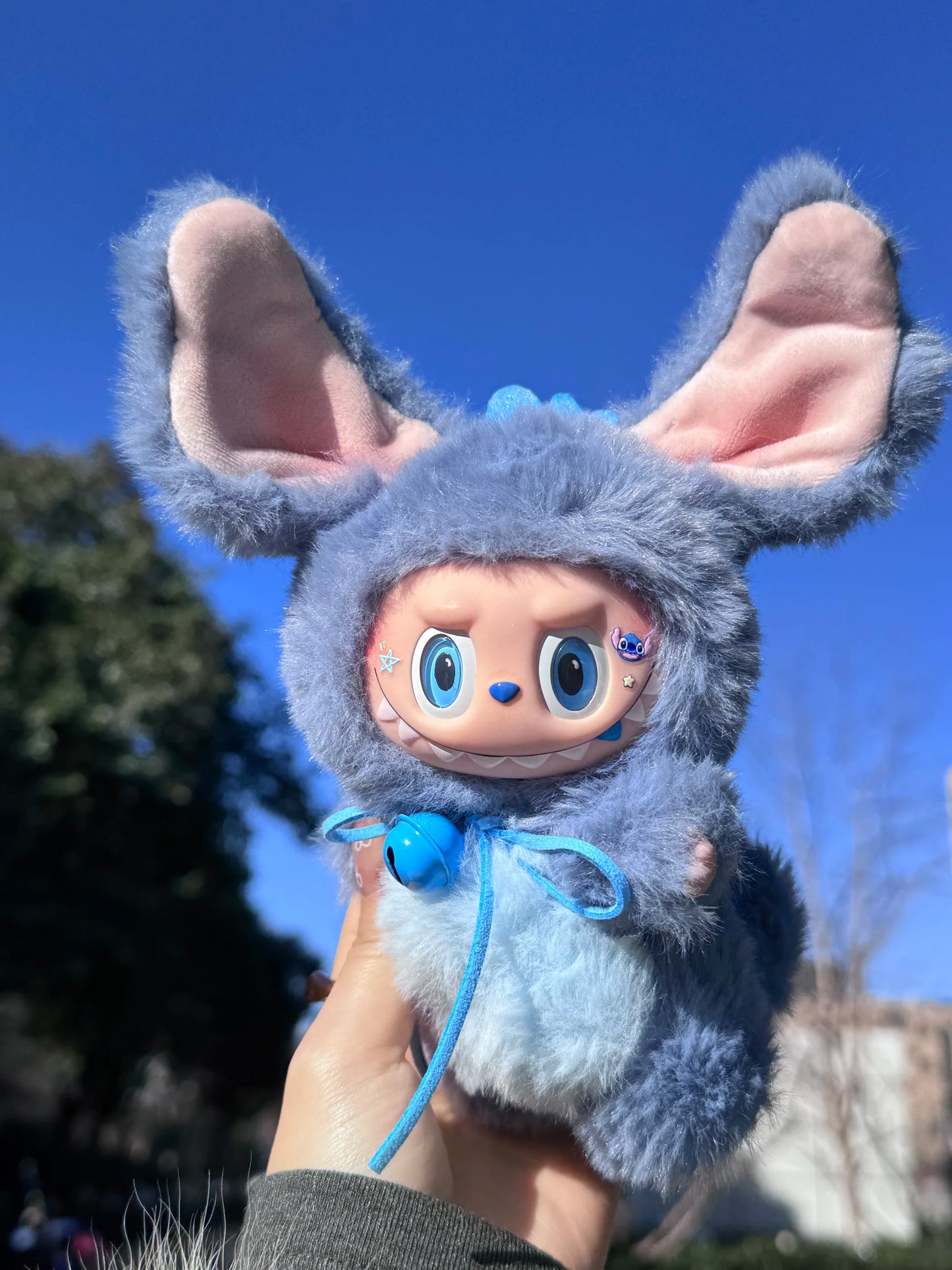 2025 New 38cm Zimomo Labubu Creative Change Doll Diy Figure Vinyl Doll Model Toy 1:1 Replica Toy Birthday Gifts Send to Friends
