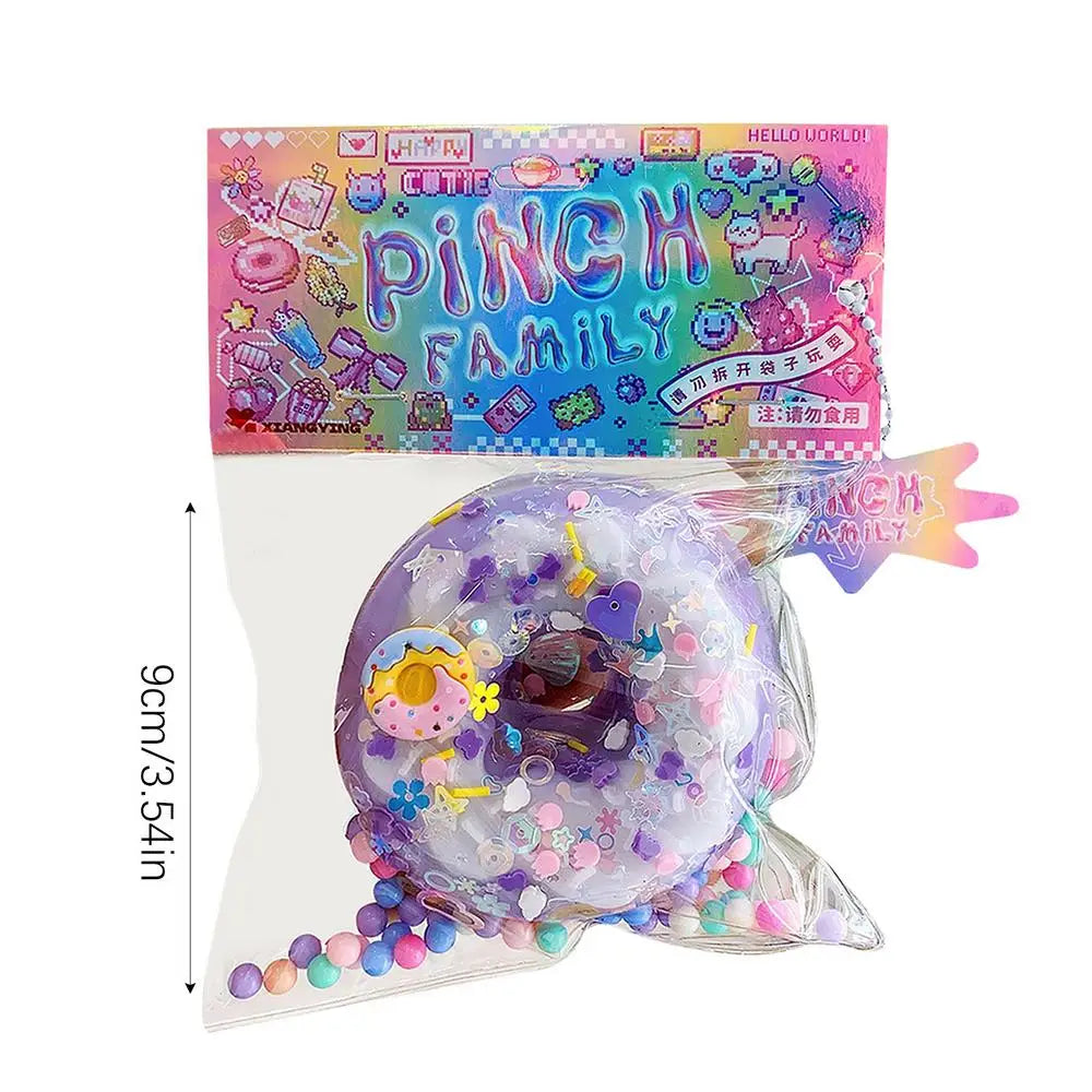 Dessert Squeeze Toy Food Shape Stress Relief Fidget Toys Slow Rising Donuts Funny Pinch Toys Kids Birthday Christmas Gifts