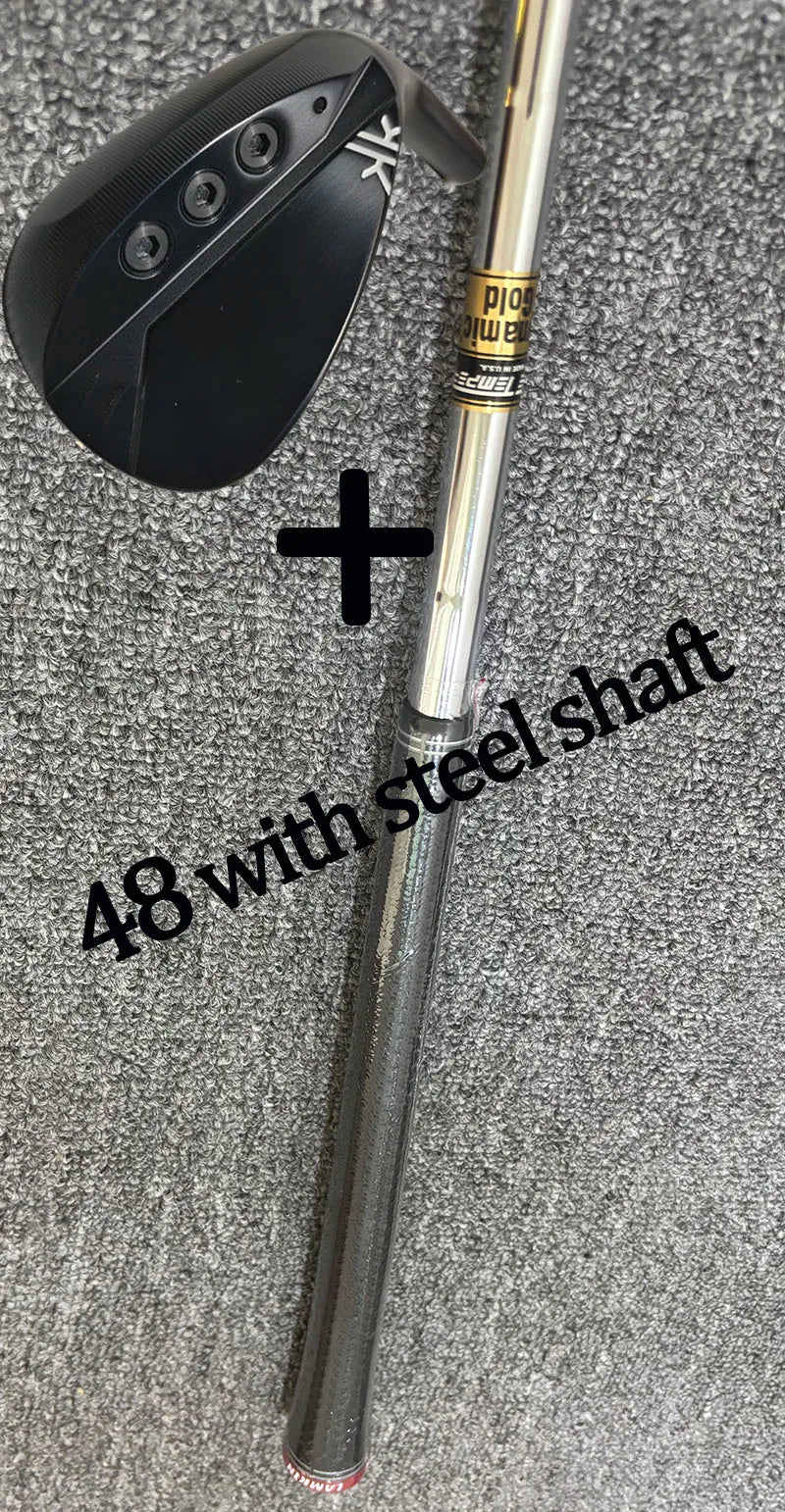 KYOEI Wedges Set 48 52 56 60 Degree Black/Silver Forged Golf Wedge Head Only CNC Milled High-Quality No Shaft KYOEI Golf