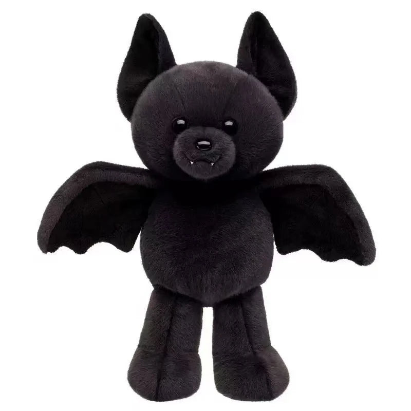 30CM High Quality Build a Bear Posable Bat Soft Plush Toy Cute Pet Accessories Doll Merch Birthday Halloween Christmas Kids Gif