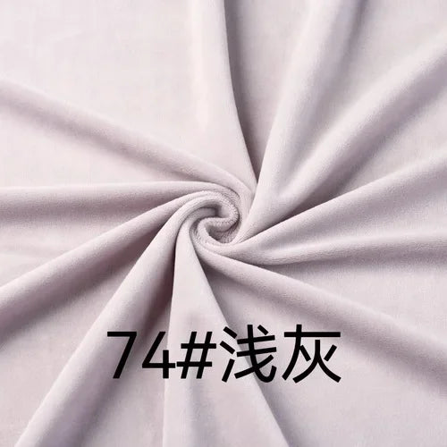 50CM* 50CM Crystal Super Soft Fluff Length 1mm Short Plush Fabric Doll Pillow Cover Blanket Pet Nest Bedding DIY Clothing Fabric