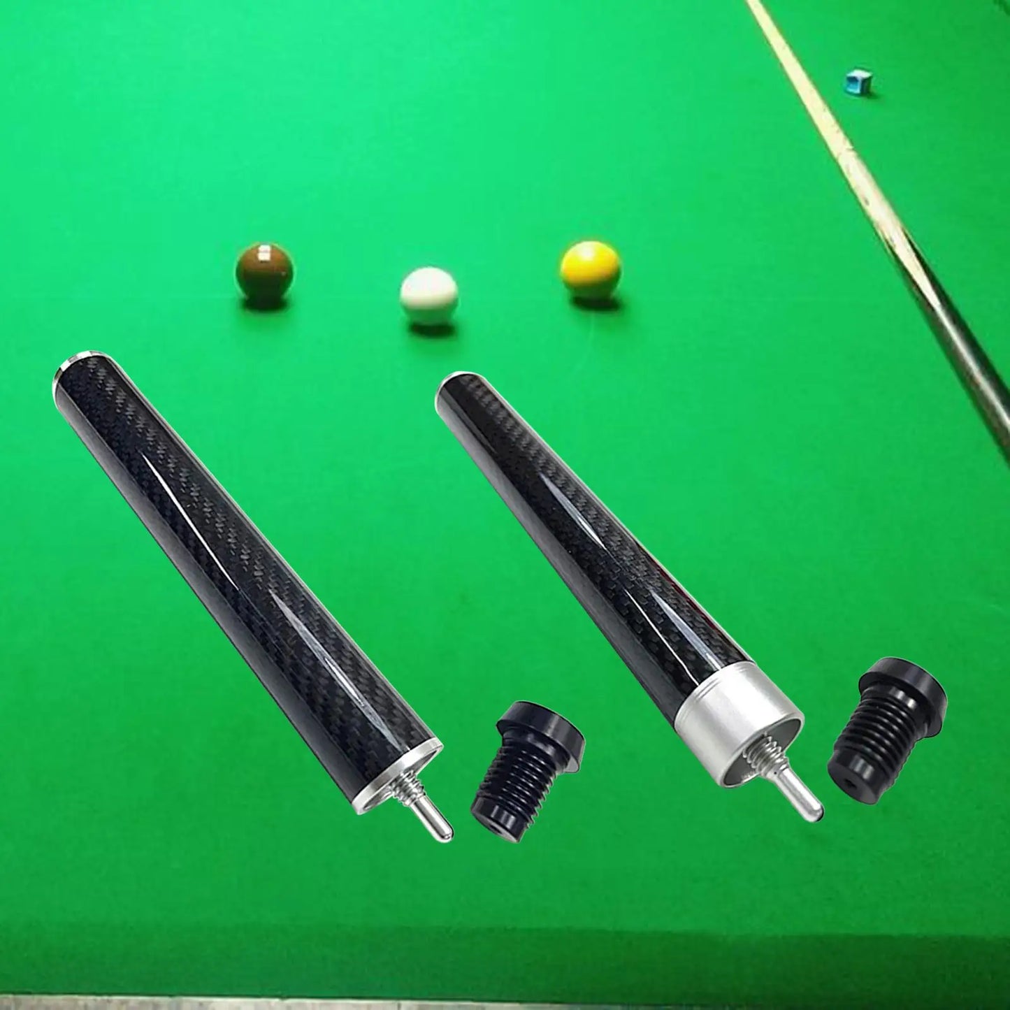 Pool Cue Extender Billiards Aluminum Alloy Telescopic Cue Shaft Sleeve Extender for Cues Snooker Sports Accessories Adult