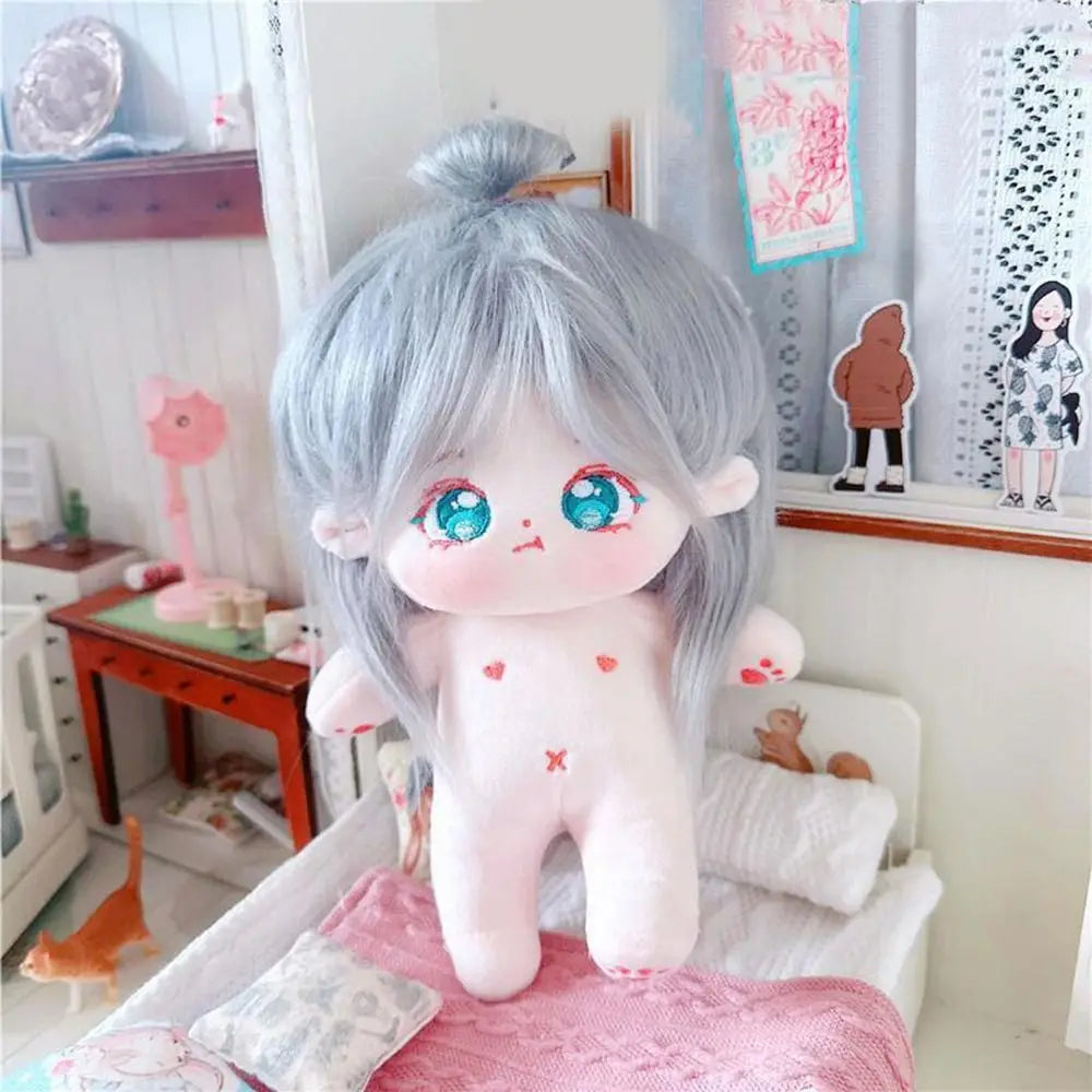 Durable Plush 20cm Cotton Doll Soft Stuffed Can Be Placed in a Shape Plush Doll Cartoon Anime Cute Plush Toy