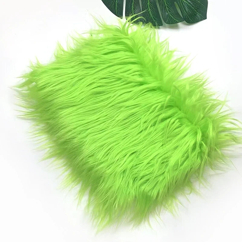 Faux Fur Fabric 46 Colors 160x50cm 8cm Soft Long Plush Handmade Doll/Clothing Shaggy Fabric