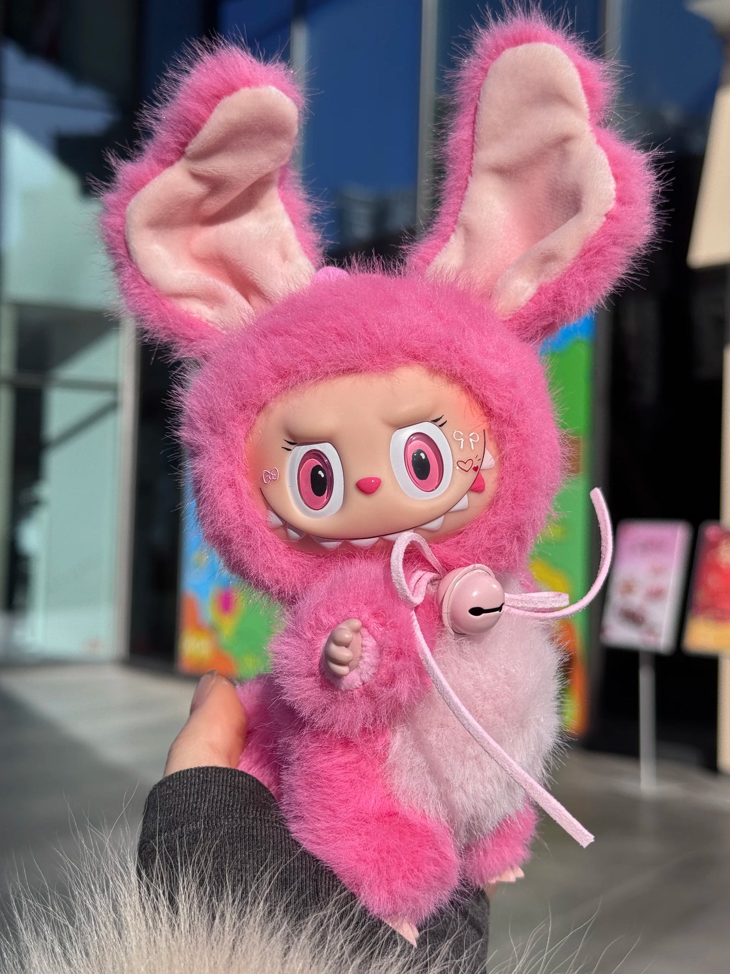 2025 New 38cm Zimomo Labubu Creative Change Doll Diy Figure Vinyl Doll Model Toy 1:1 Replica Toy Birthday Gifts Send to Friends