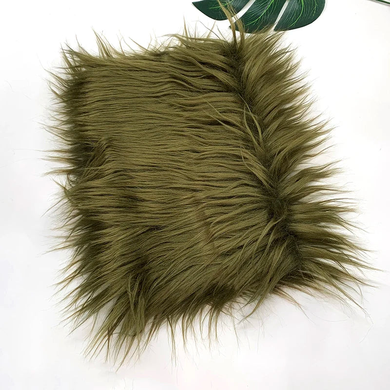 Faux Fur Fabric 46 Colors 160x50cm 8cm Soft Long Plush Handmade Doll/Clothing Shaggy Fabric