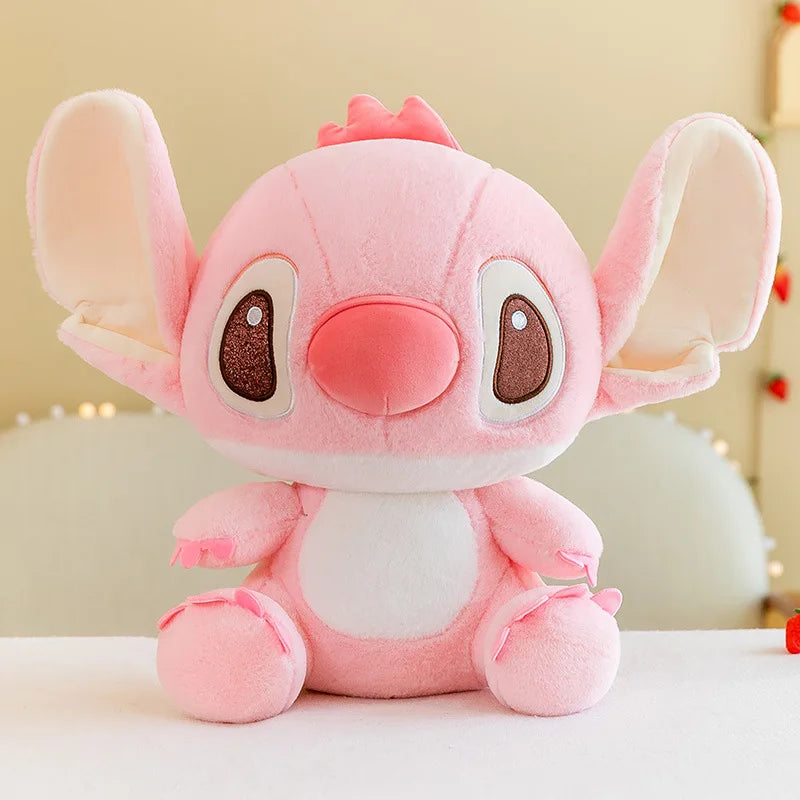 25-40cm Disney Plush Doll Stitch Lilo Doll Cute Duck Stitch Plush Stuffed Toy Anime Soft Stuffed Kawaii Children's Birthday Gift