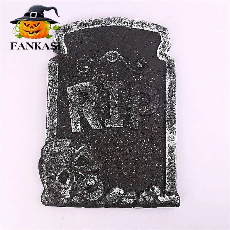 Halloween Tombstone Anti Fade Halloween Headstone Foam Cosplay Props Practical Outdoor Halloween Headstone Decorations