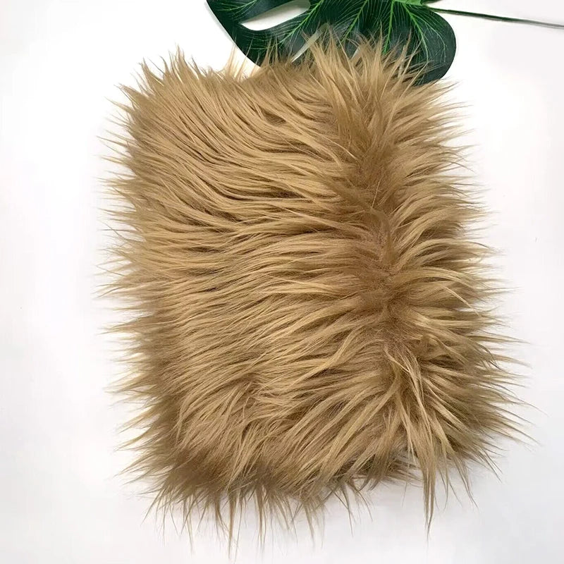 Faux Fur Fabric 46 Colors 160x50cm 8cm Soft Long Plush Handmade Doll/Clothing Shaggy Fabric